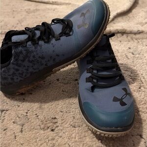 Under Armour Teal and Black Sports Shoes